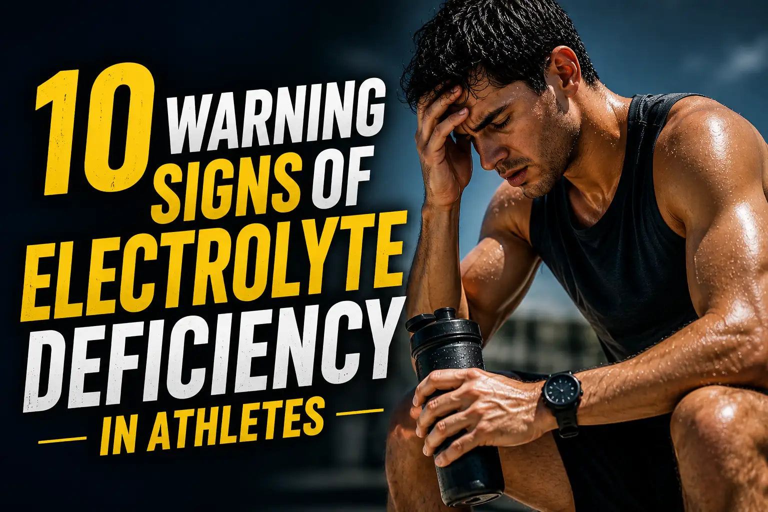 Signs of Electrolytes Deficiency in Athletes