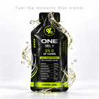 ONE Gel+ Energy Gel (Caffeinated) — Lemon Lime